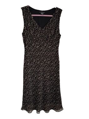 FLP Faith Love & Passion Babydoll Polka Dot Midi Dress Womens 14 Whimsigoth